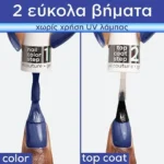 Essie Gel Couture Step 2 Top Coat για Απλά Βερνίκια 13.5ml - Image 3