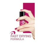 Maybelline Fast Gel Nail Lacquer 10 Fuchsia - Image 2