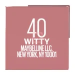 Maybelline Super Stay Vinyl Ink Liquid Lipstick 40 Witty - Image 4