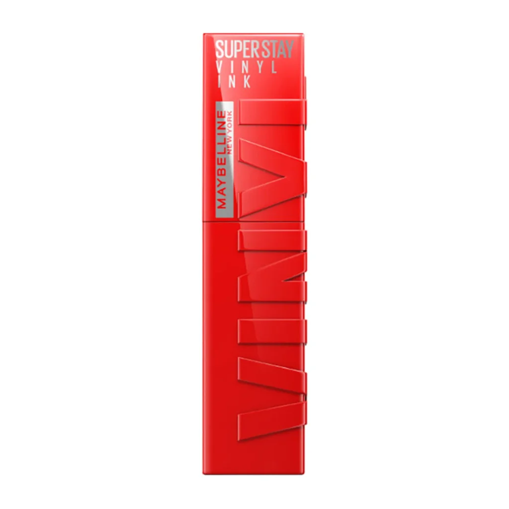 0000030148093_1 Maybelline Super Stay Vinyl Ink Liquid Lipstick 25 Red-Hot - Image 1