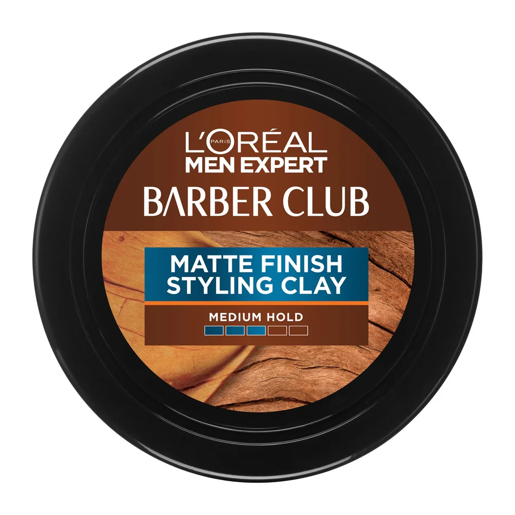 0000030177673_1 Men Expert Barber Club Πηλος Για Μούσια Και Μαλλιά Με Μεσαίο Κράτημα 75Ml - Image 1