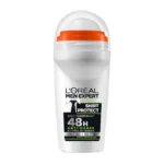 Men Expert Shirt Protect Roll-On, 48Ωρη Ολικη Προστασία Ενάντια Στον Ιδρώτα, Λευκους & Κιτρινους Λεκεδες 50Ml