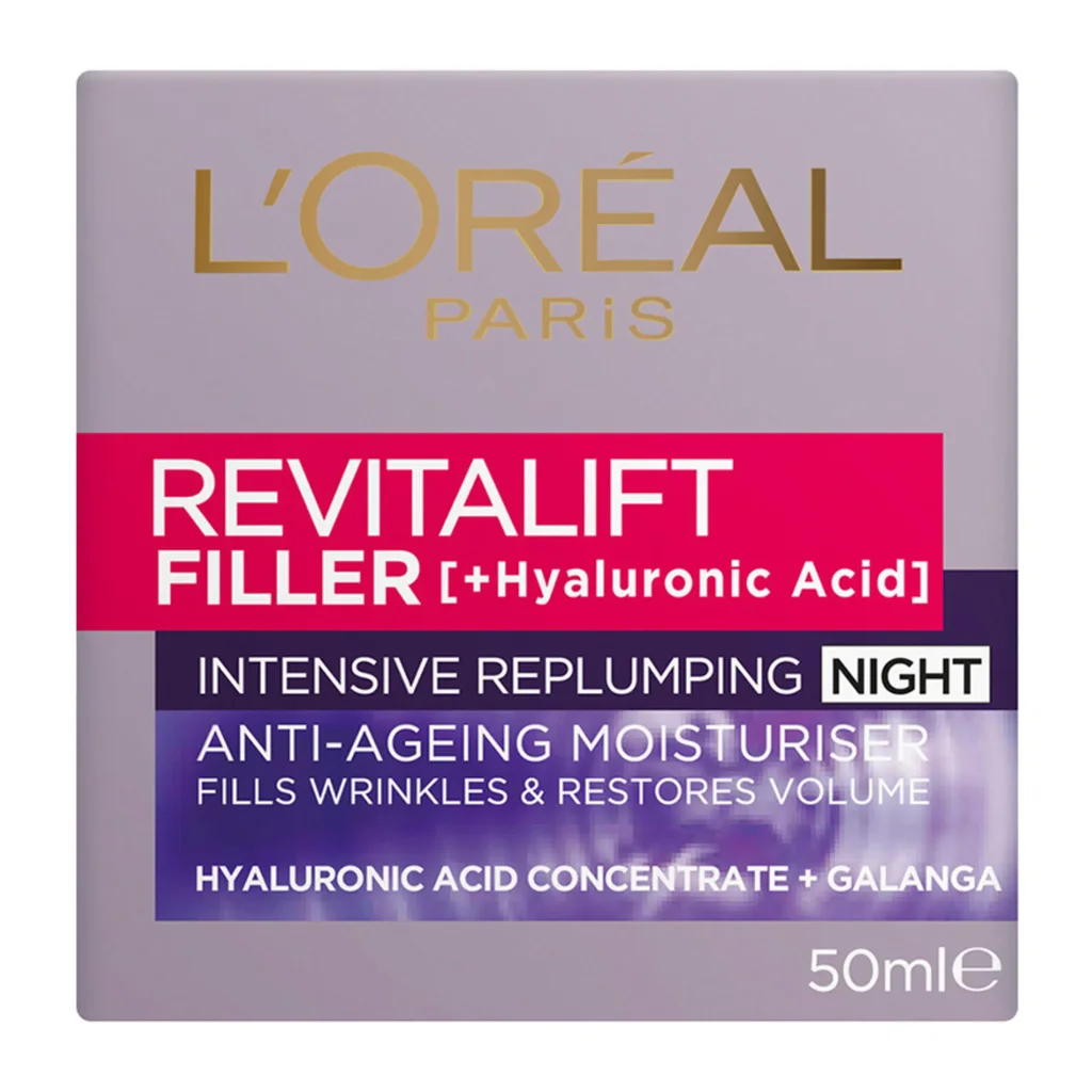 3600523201303_1 Revitalift Filler Κρέμα Σύσφιξης Νυχτας Με Υαλουρονικό Οξύ - Image 1