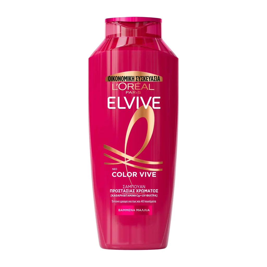 3600523477760_1 Elvive Color Vive Σαμπουάν Για Βαμμένα Μαλλιά 700Ml - Image 1