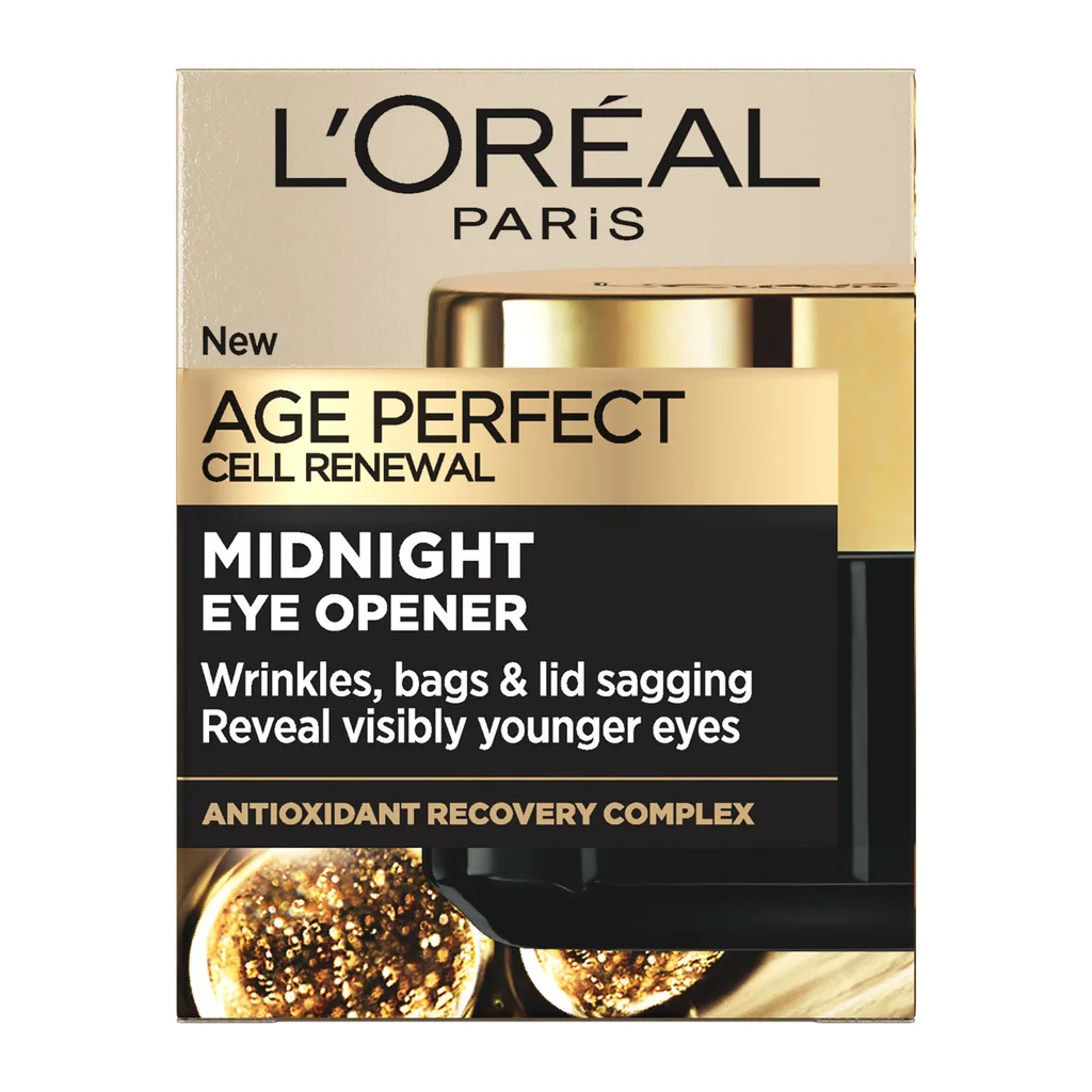 3600524119300_1 L'Oreal Paris Age Perfect Κυτταρική Ανάπλαση Κρέμα Ματιών Νυκτός Midnight 15Ml - Image 1