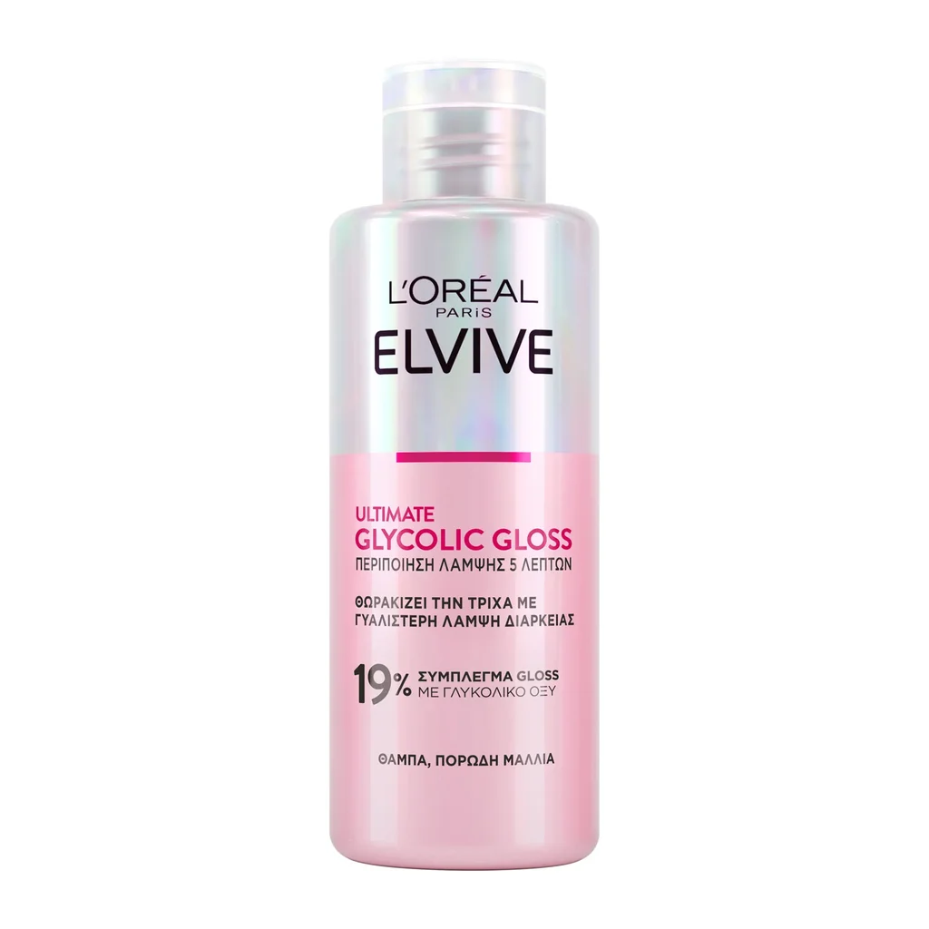 3600524128425_1 Elvive Glycolic Gloss Περιποιηση Λάμψης 200Ml - Image 1