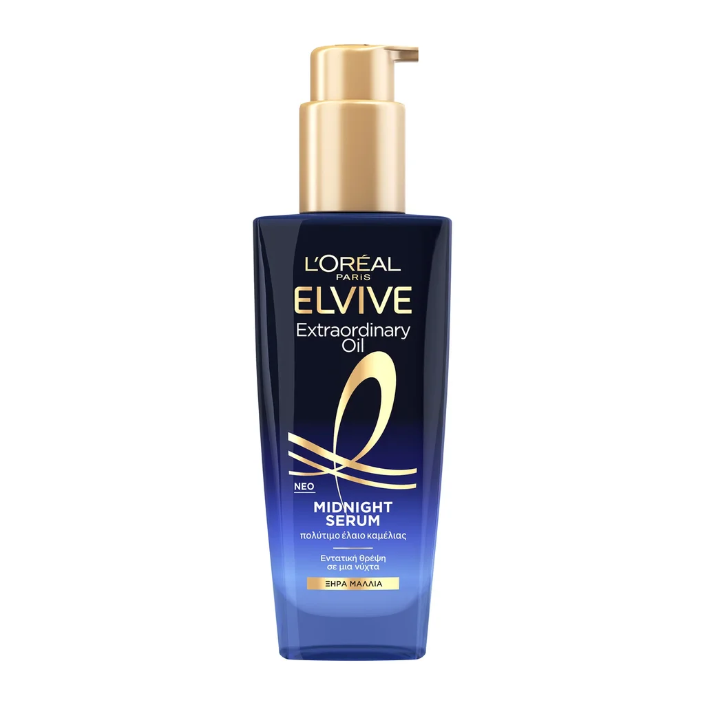 3600524143732_1 Elvive Extraordinary Oil Midnight Serum Για Ξηρά Μαλλιά 100Ml - Image 1