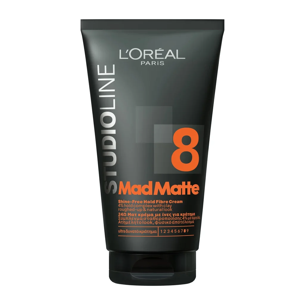 3600524260750_1 L'Oreal Paris Studio Line Mad Matte Fibre Cream 150Ml - Image 1