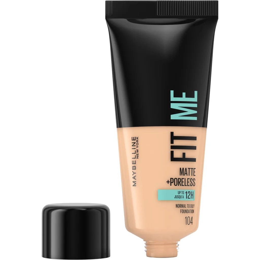 3600531324483_1 Maybelline Fit Me Matte + Poreless Foundation 104 - Image 1