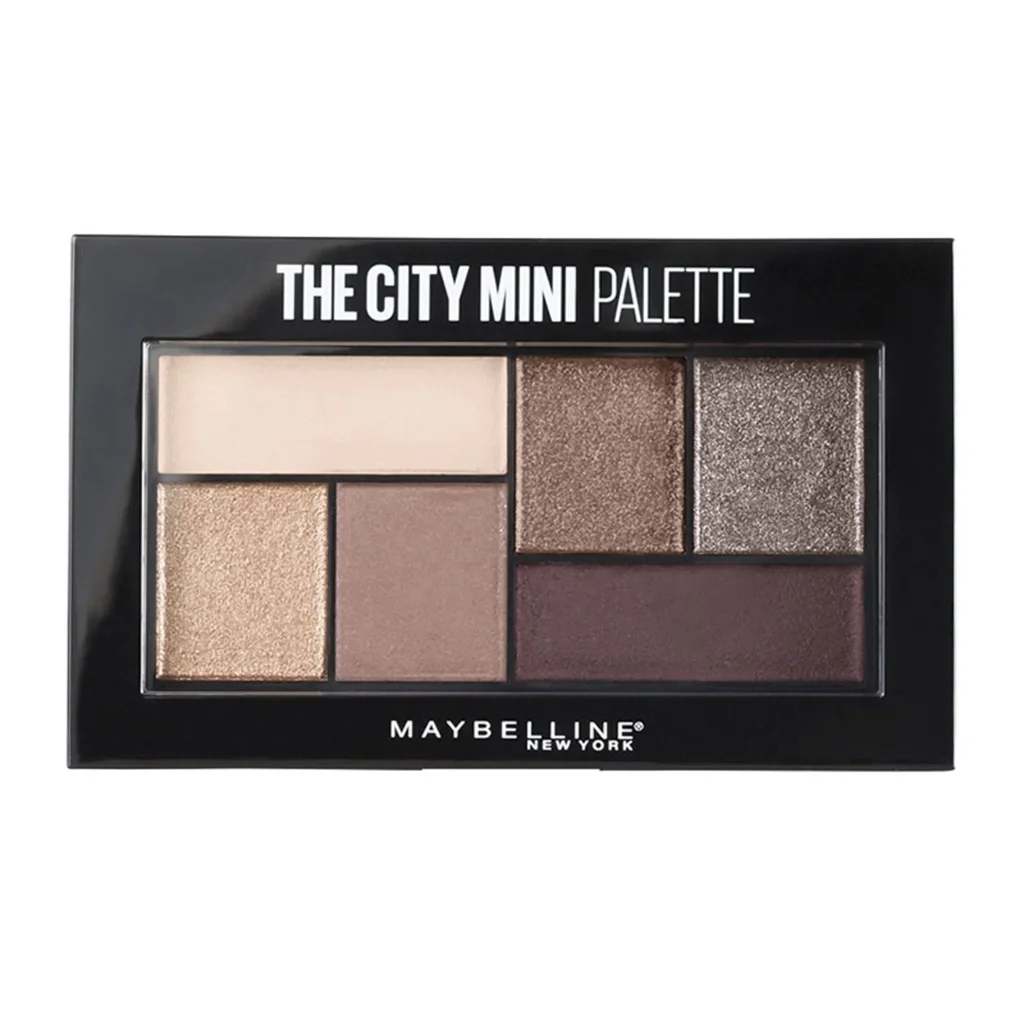 3600531539313_1 Maybelline The City Mini Pallette Eyeshadows 410 Chill Brunch Neutrals - Image 1