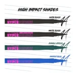 Maybelline Hyper Precise Eyeliner 720 Parrot Blue - Image 8