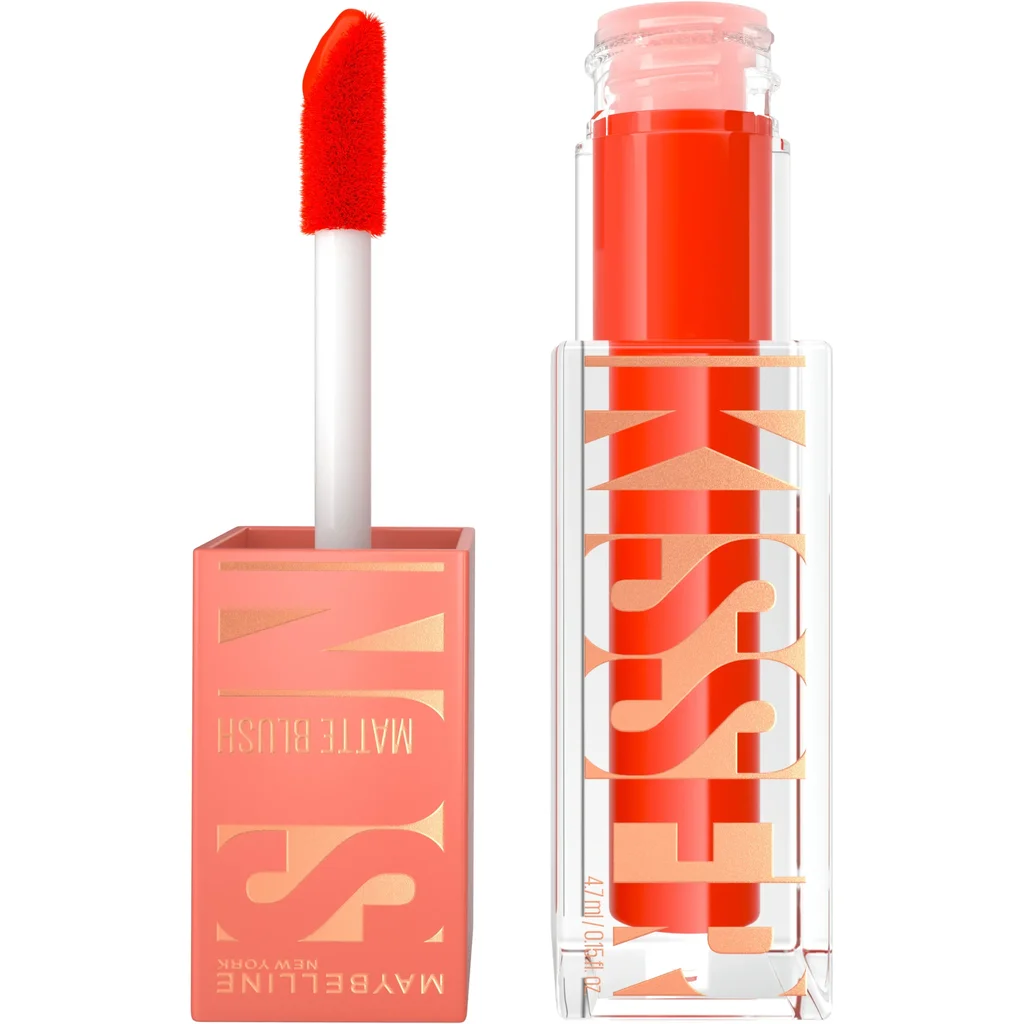 3600531694234_1 Maybelline Sunkisser Hazy Mat Ρουζ 35 Spritzy Orange - Image 1