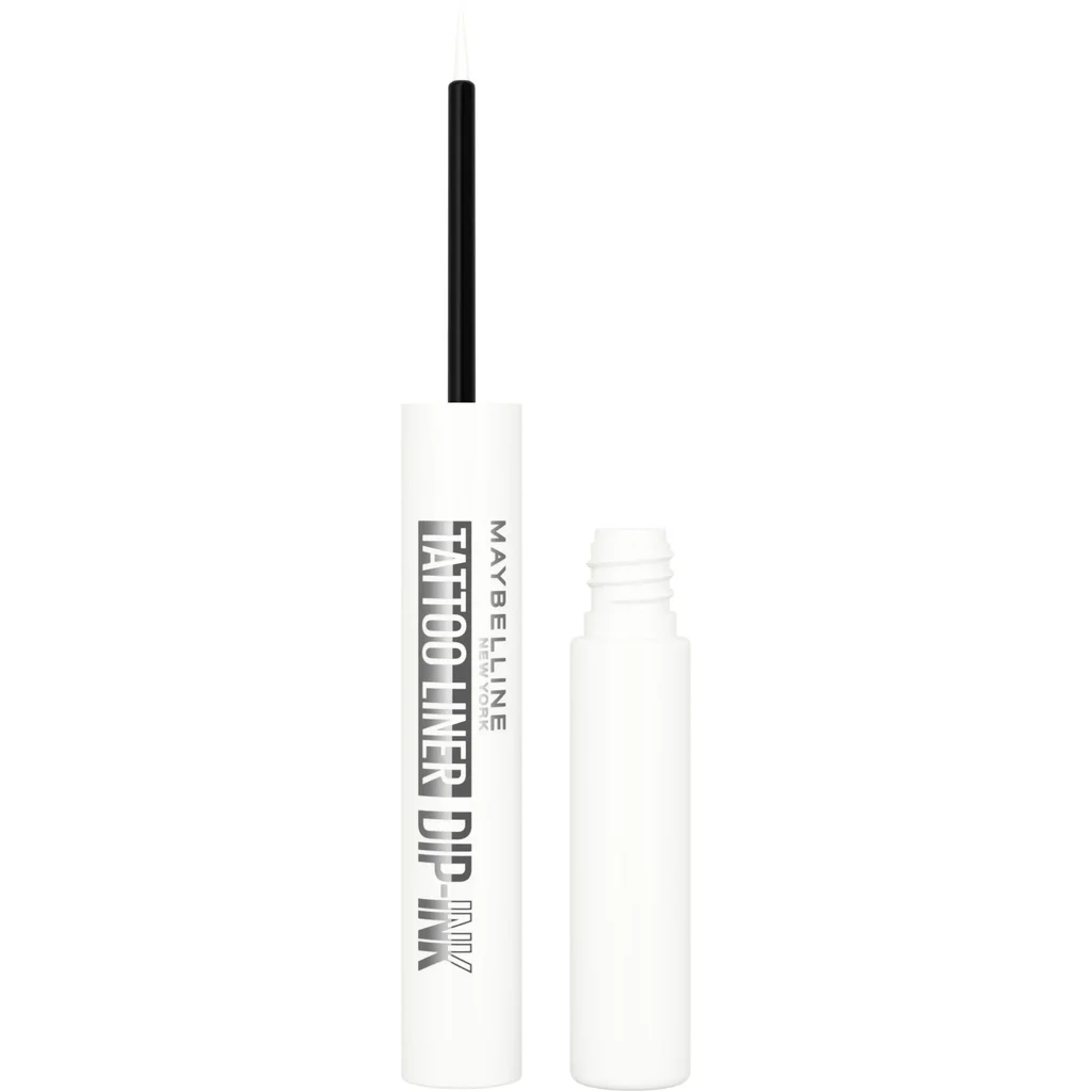 3600531699758_1 Maybelline Tattoo Liner Dip-Ink Υγρο Eyeliner 104 White Canvas - Image 1