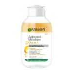 Garnier Micellaire Διφασικό Νερό Ντεμακιγιάζ Για Έντονο Αδιάβροχο Make-Up 100Ml