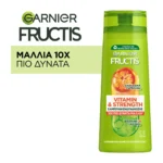 Fructis Vitamin & Strength Σαμπουάν Ενδυνάμωσης 400Ml