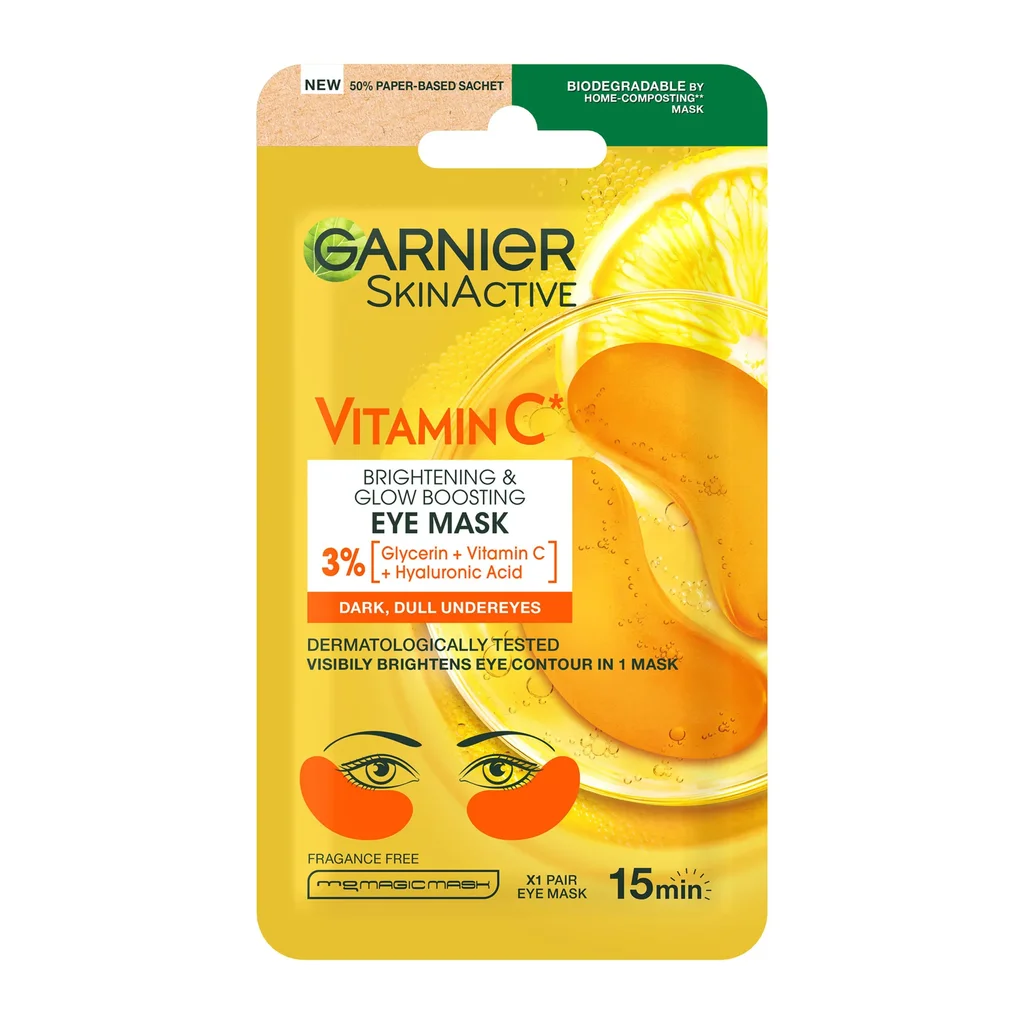 3600542569057_1 Garnier Vitamin C Μάσκα Ματιών Για Λάμψη 5G - Image 1