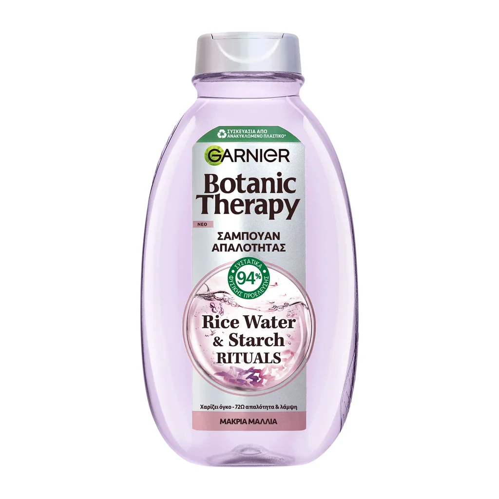 3600542572019_1 Botanic Therapy Rice Water Σαμπουάν Απαλότητας Με Ρυζόνερο 400Ml - Image 1