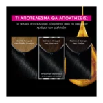 Olia Μόνιμη Βαφή Μαλλιών Χωρίς Αμμωνία No 1.0 Βαθυ Μαύρο - Image 4