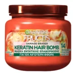 Fructis Keratin Hair Bomb Μάσκα Εντατικής Επανόρθωσης 320Ml