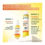 Garnier Vitamin C Overmakeup Mist Προσώπου Για Λάμψη & Ενυδάτωση Με Αντηλιακή Προστασία Spf50+ 75Ml - Image 5