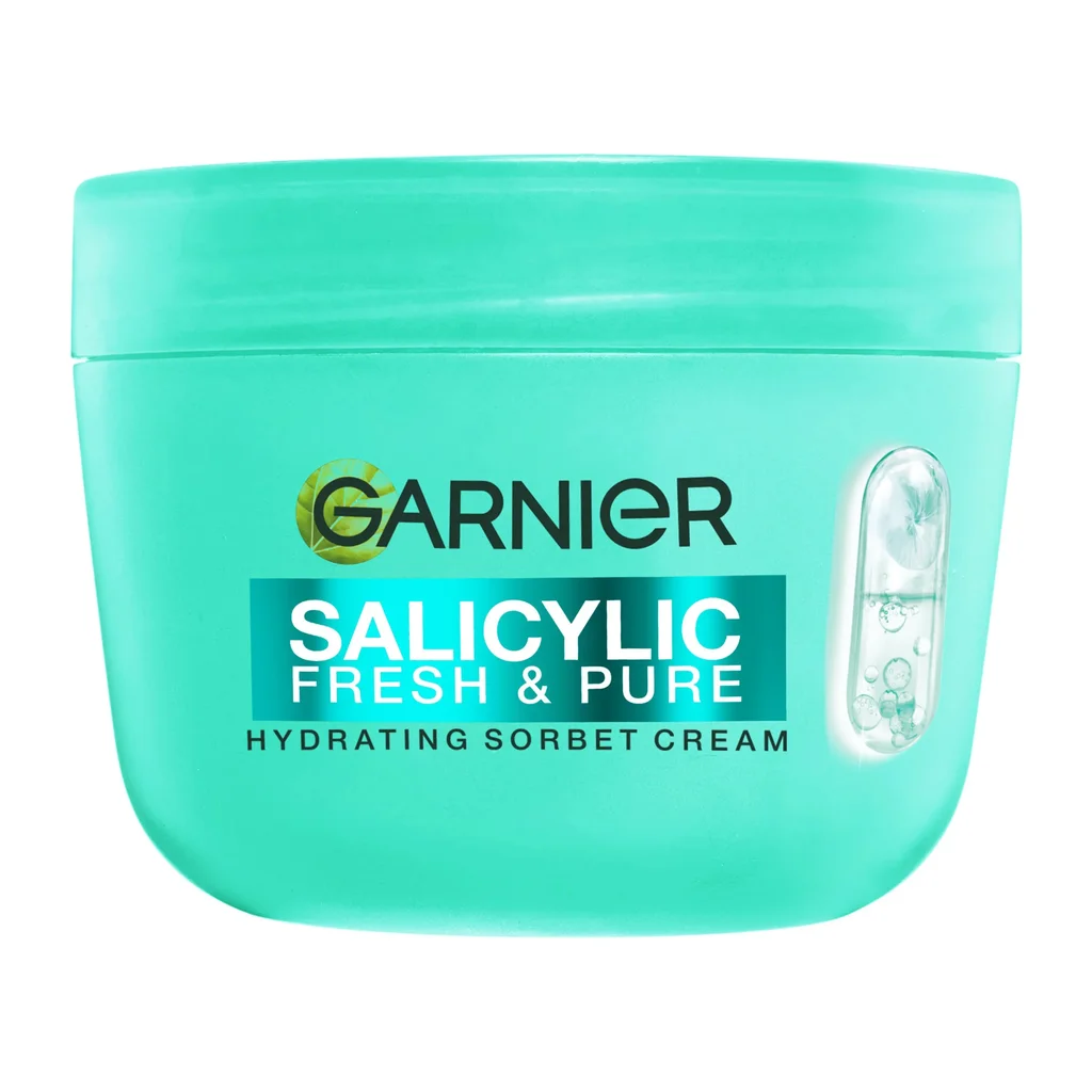 3600542663311_1 Garnier Salicylic Fresh & Pure Ενυδατική Κρέμα Σορμπέ 85Ml - Image 1