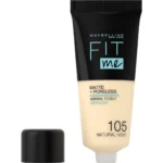 Maybelline Fit Me! Matte+Poreless 105 Natural Ivory - Image 4