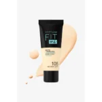Maybelline Fit Me! Matte+Poreless 105 Natural Ivory - Image 5