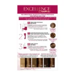 Excellence Crème Μόνιμη Βαφή Μαλλιών 5.3 Ανοικτό Χρυσαφί - Image 5