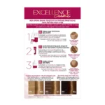 L'Oreal Paris Excellence Creme Μόνιμη Βαφή Μαλλιών 7.3 Ξανθό Χρυσό - Image 2