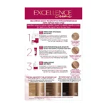 Excellence Creme Μόνιμη Βαφή Μαλλιών 8.1 Ξανθό Ανοικτό Σαντρέ - Image 4